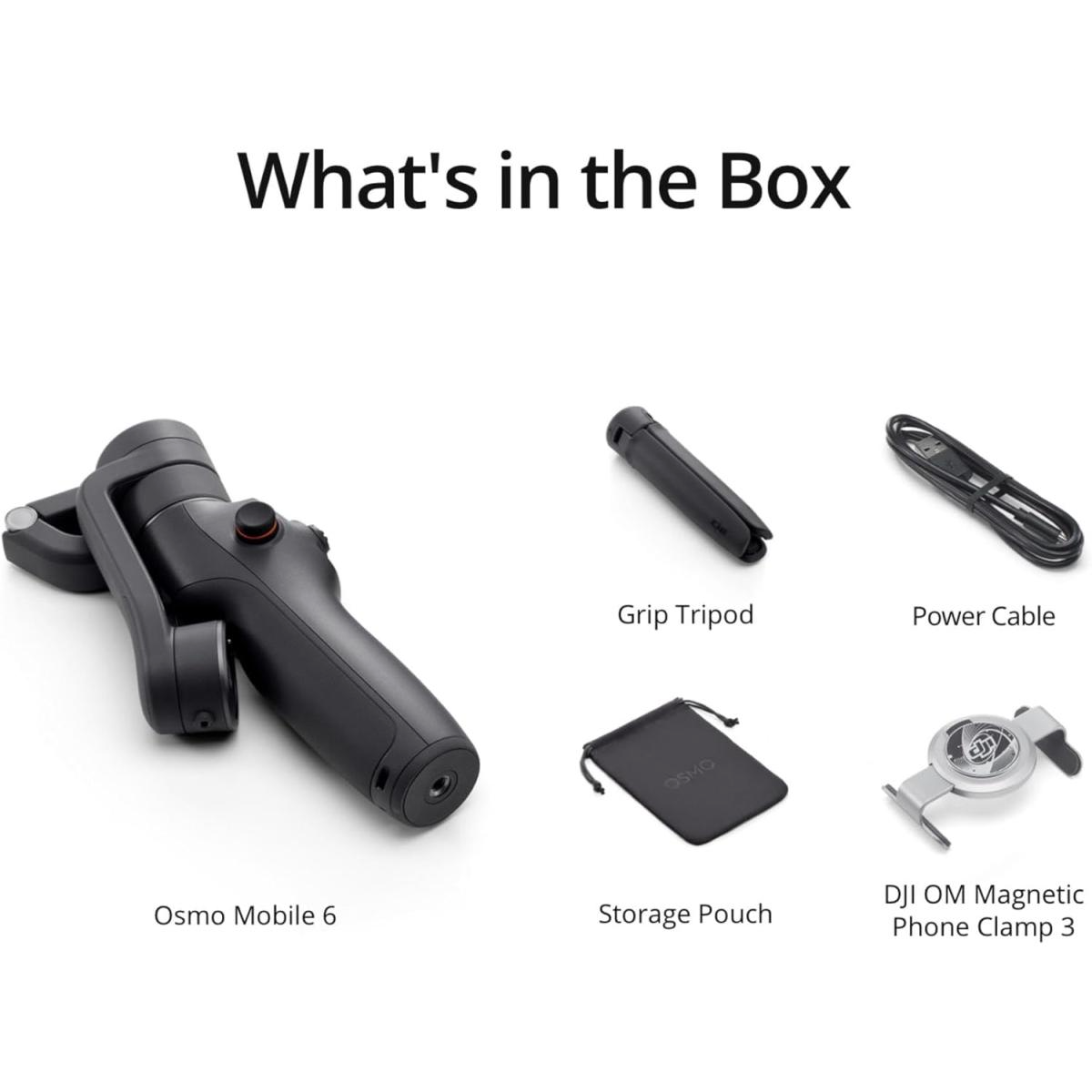 DJI Osmo Mobile 6 Handheld Gimbal - Slate Grey DJI Osmo Mobile 6 Handheld Gimbal - Slate Grey